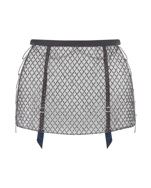 Chrystelle Suspender Silver | Agent Provocateur