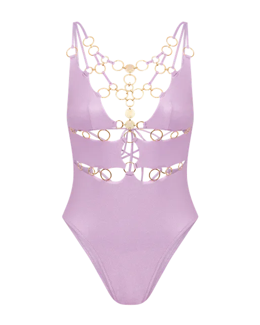 Davine Swimsuit Lilac | Agent Provocateur