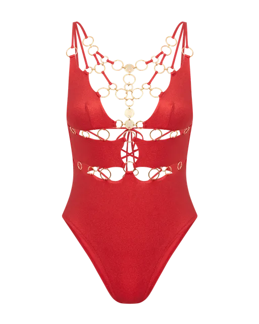 Davine Swimsuit Red | Agent Provocateur