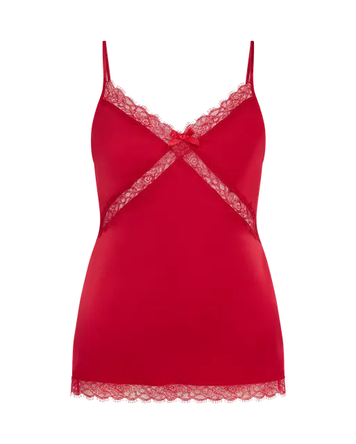 Gisele Pyjama Camisole Red | Agent Provocateur
