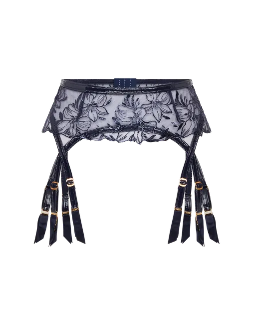 Ozella Suspender Navy | Agent Provocateur