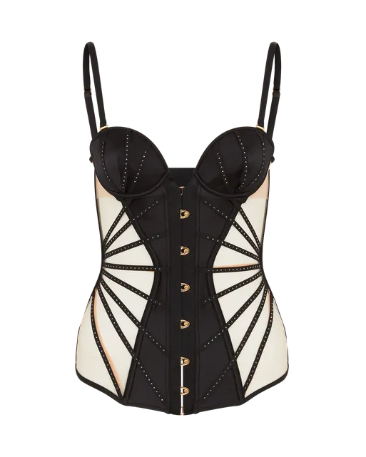 Rubi Corset Black | Agent Provocateur