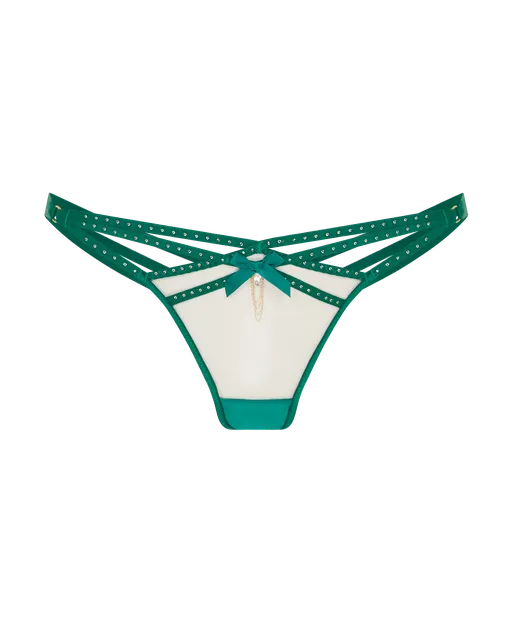 Rubi Thong Jade Green | Agent Provocateur