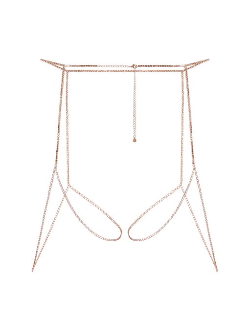 Bougie Suspender  Rose Gold/Crystal | Agent Provocateur