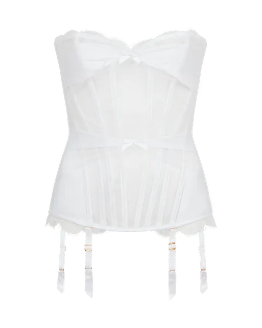 Halley Corset  White | Agent Provocateur