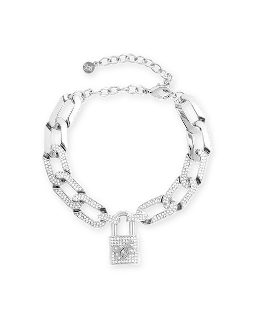 Meriem Anklet Silver/Crystal | Agent Provocateur
