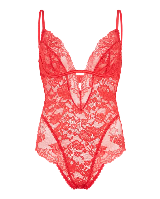Arden Bodysuit Red | Agent Provocateur