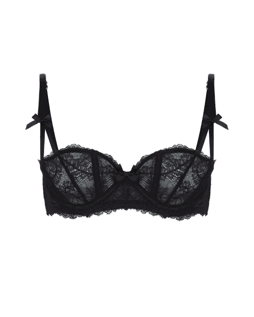Love Balconette Underwired Bra Black | Agent Provocateur