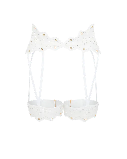 Nicoletti Suspender White | Agent Provocateur