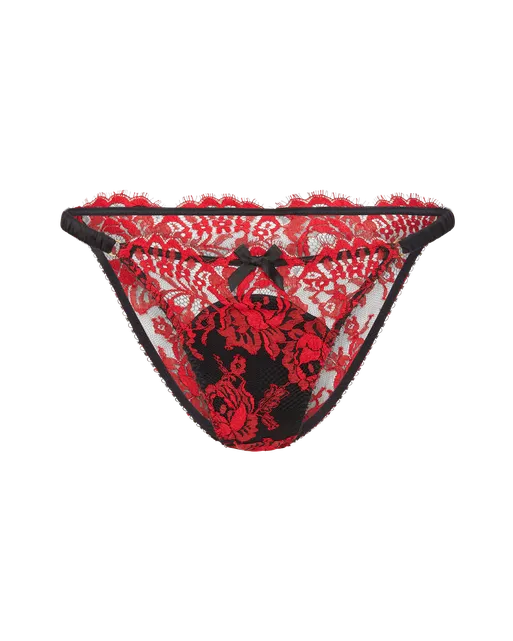 Solanna Full Brief  Red/Black | Agent Provocateur