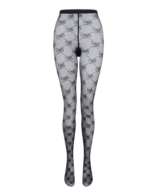 AP Diamond Tights Black | Agent Provocateur