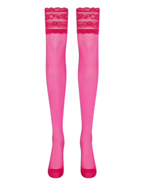 Neeve Hold Ups Fuchsia | Agent Provocateur