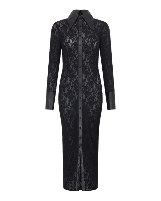 Violit Midi Dress Black | Agent Provocateur
