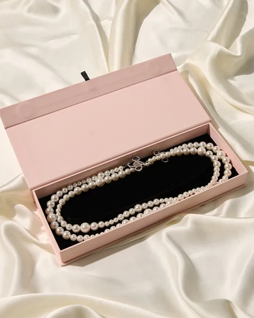 Barb Necklace Silver/Pearl | Agent Provocateur