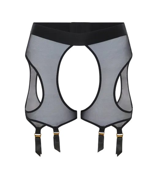 Caity Suspender Black | Agent Provocateur