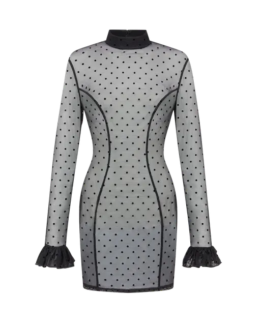 Annalia Mini Dress Black | Agent Provocateur