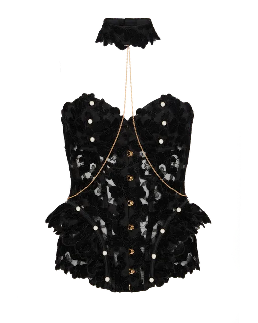 Arietta Corset Black | Agent Provocateur