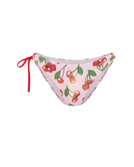 Calli Bikini Bottom Baby Pink / Red | Agent Provocateur
