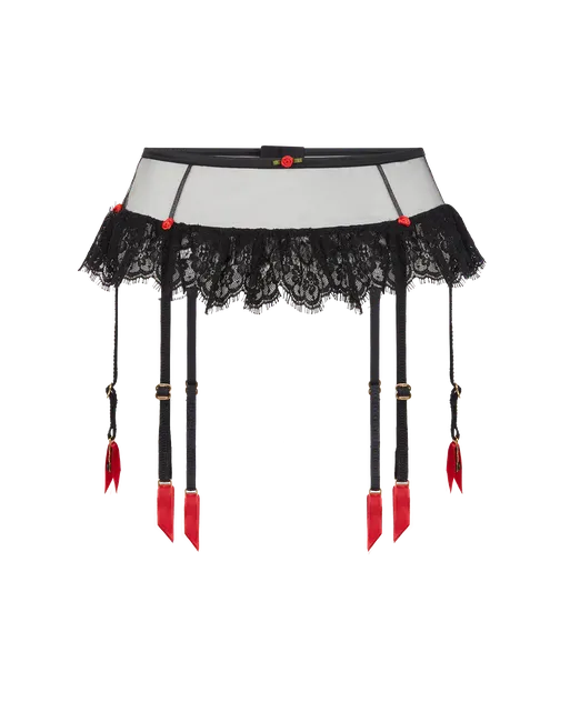Clarissa Suspender Black | Agent Provocateur