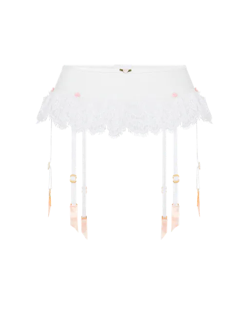 Clarissa Suspender White | Agent Provocateur