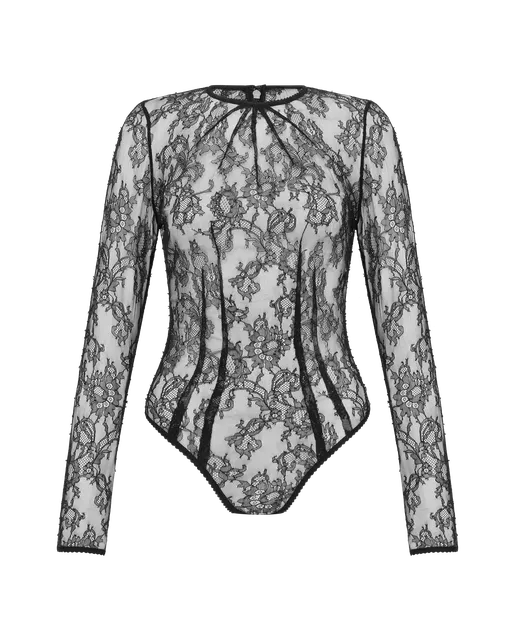 Janie Bodysuit  Black | Agent Provocateur