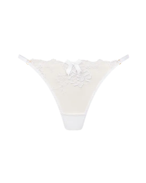 Melanie Thong White/Sand | Agent Provocateur
