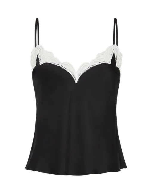Nelle Cami Black/Ivory | Agent Provocateur
