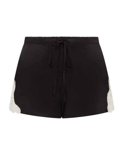 Nelle Shorts Black/Ivory | Agent Provocateur