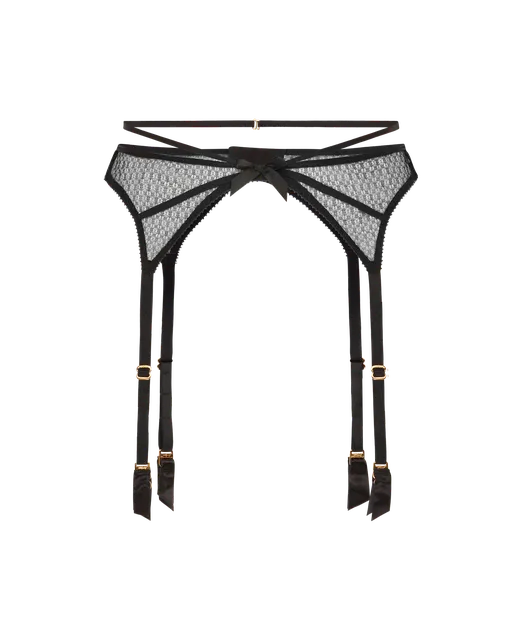 Nicki Suspender Black | Agent Provocateur
