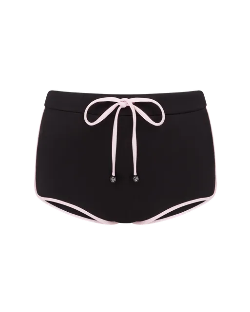 Ottie Shorts Black/Baby Pink | Agent Provocateur