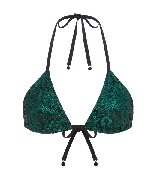 Trixa Bikini Top Green | Agent Provocateur