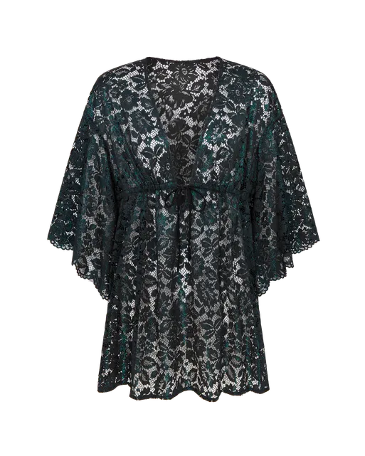 Trixa Short Kaftan  Green | Agent Provocateur