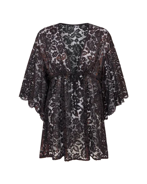 Trixa Kaftan Black/Gold | Agent Provocateur