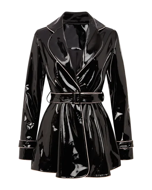 Kendra Short Coat Black | Agent Provocateur