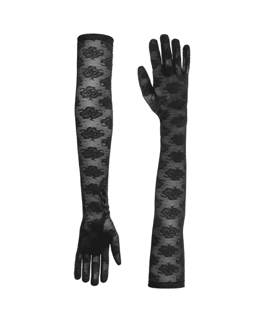 Mercy Gloves Black/Black | Agent Provocateur