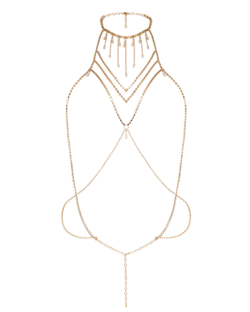 Anjali Chain Bra Gold/Crystal | Agent Provocateur