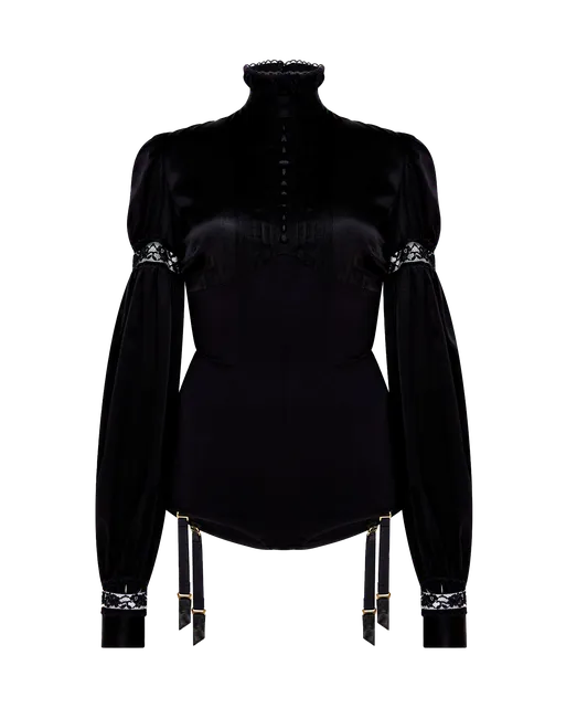 Binky Bodysuit Black | Agent Provocateur