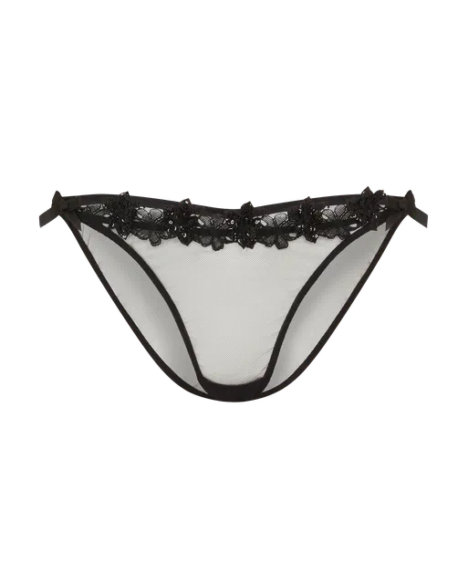 Floss Tanga Black | Agent Provocateur