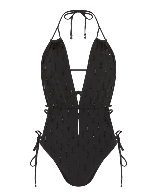 Harlia Swimsuit  Black | Agent Provocateur