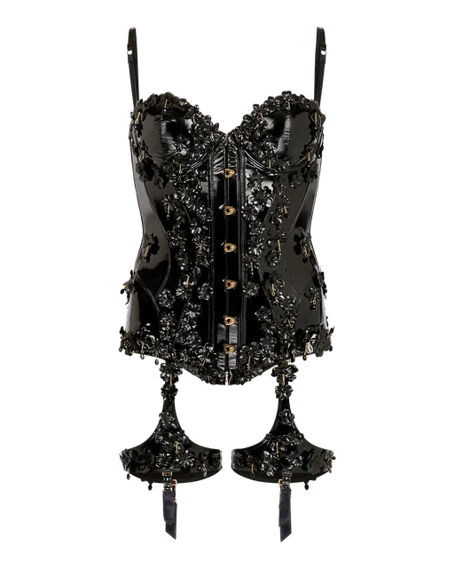 Lilathe Corset  Black | Agent Provocateur