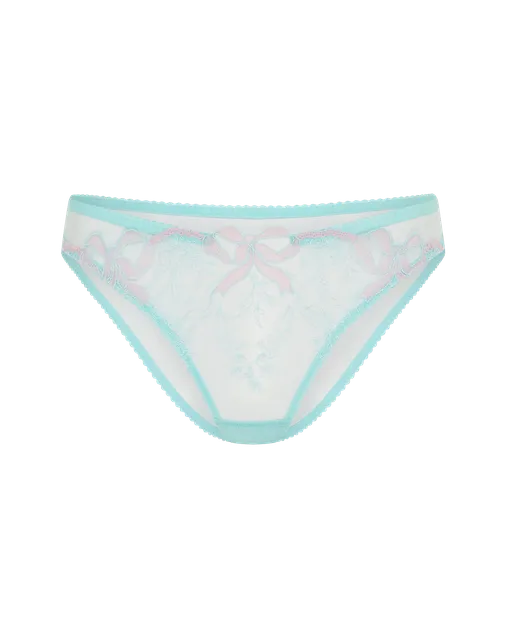 Lisetta Full Brief  Mint/Pink | Agent Provocateur