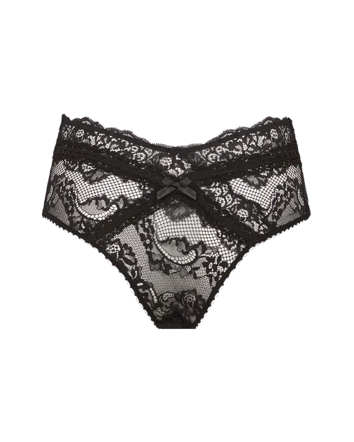 Maxwell High Waisted Brief  Black | Agent Provocateur