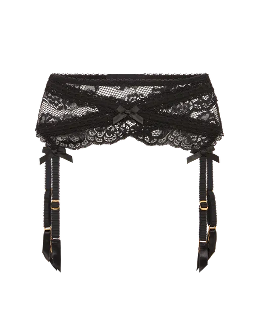 Maxwell Suspender  Black | Agent Provocateur