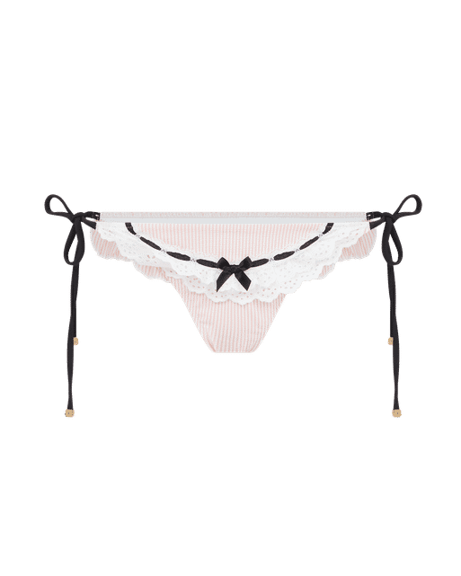 Miffy Bikini Bottom Baby Pink/White | Agent Provocateur