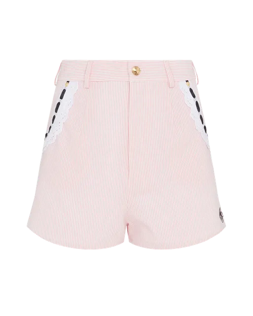 Miffy Shorts  Baby Pink/White | Agent Provocateur