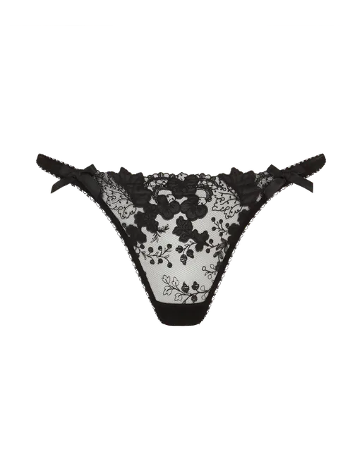 Posy Trixie Thong Black | Agent Provocateur