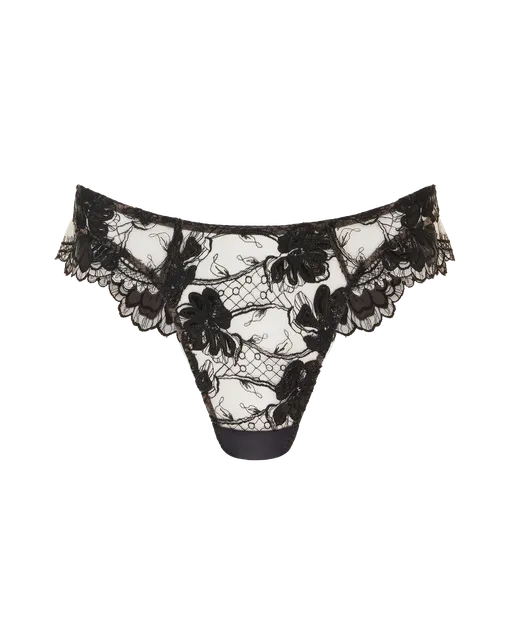 Rexanna Thong Black/Nude | Agent Provocateur