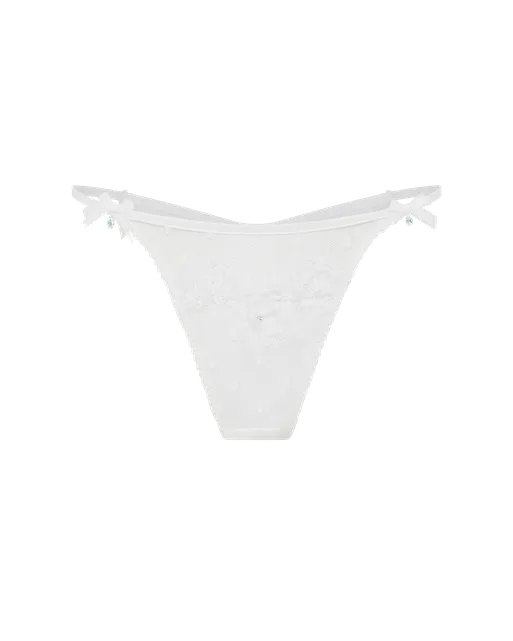 Veretie Thong White/Cream | Agent Provocateur