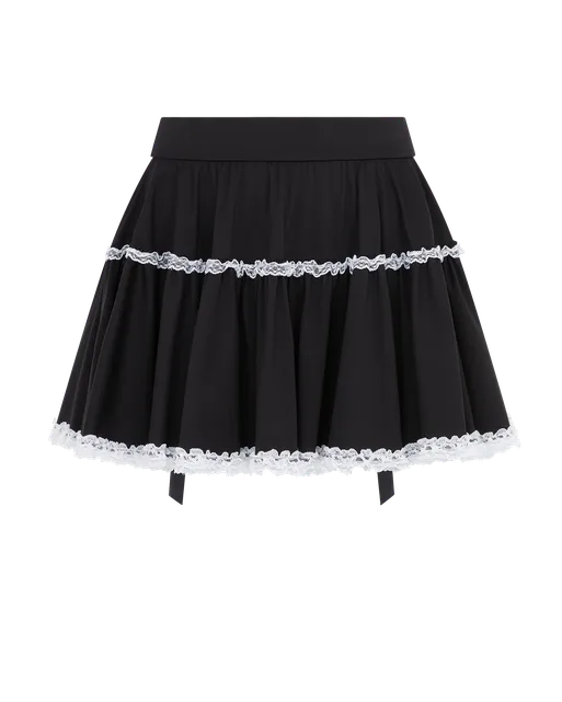 Mischievous Mini Skirt Black | Agent Provocateur