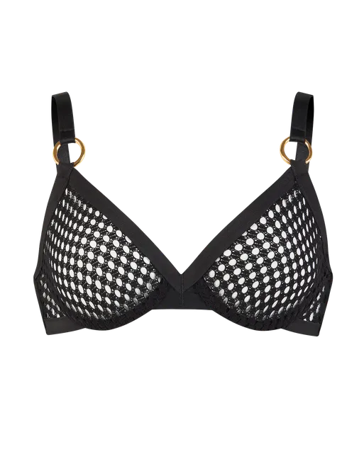 Bubbles Soft Cup Bra Black | Agent Provocateur